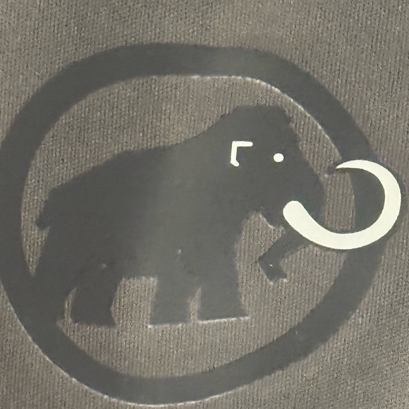 Mammut Full Zip Softshell Jacket Lightweight Coat Shell Hooded Dark Gray S Hood - Picture 5 of 10